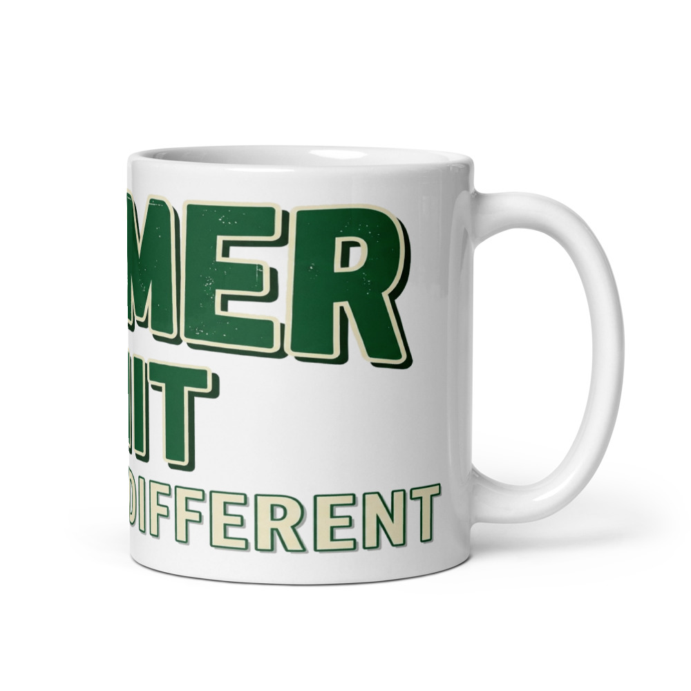 Boomer Shit Just Hits Different - mug