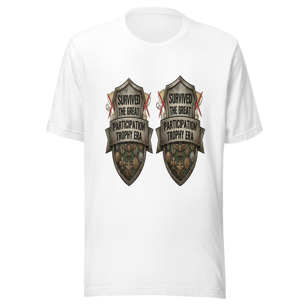 Survived The Great Participation Trophy Era - tshirt