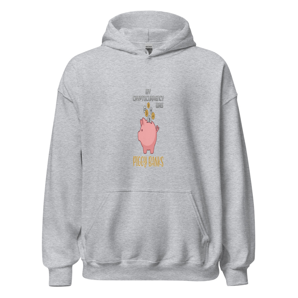 My Cryptocurrency Was Piggy Banks - hoodie