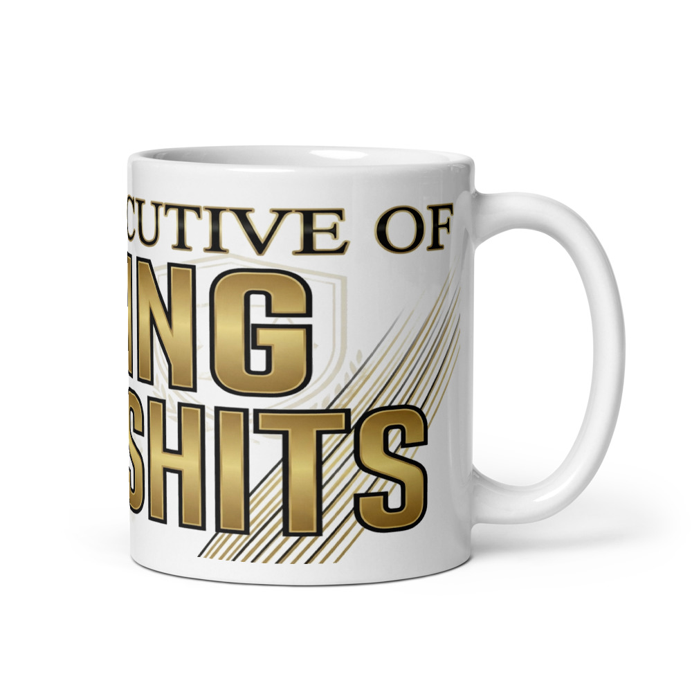 Chief Executive of Giving Zero Shits - mug