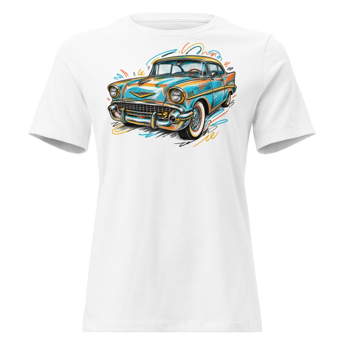 Retro Ride Easy-Cruise Relaxed T-Shirt alternate view