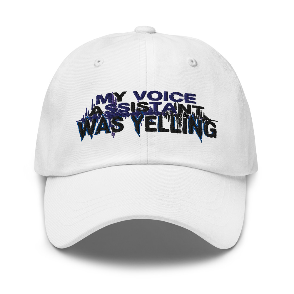 My Voice Assistant Was Yelling - hat