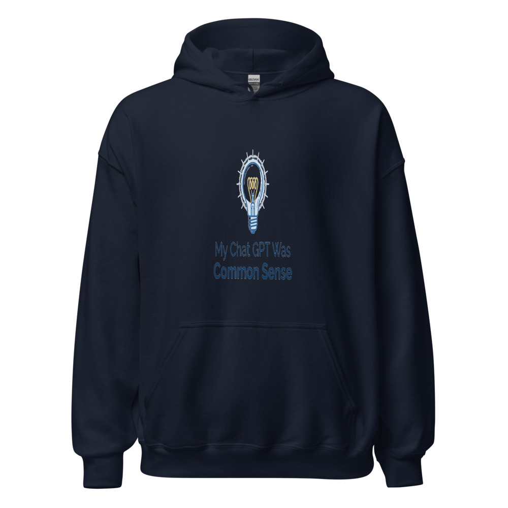 My Chat GPT Was Common Sense - hoodie