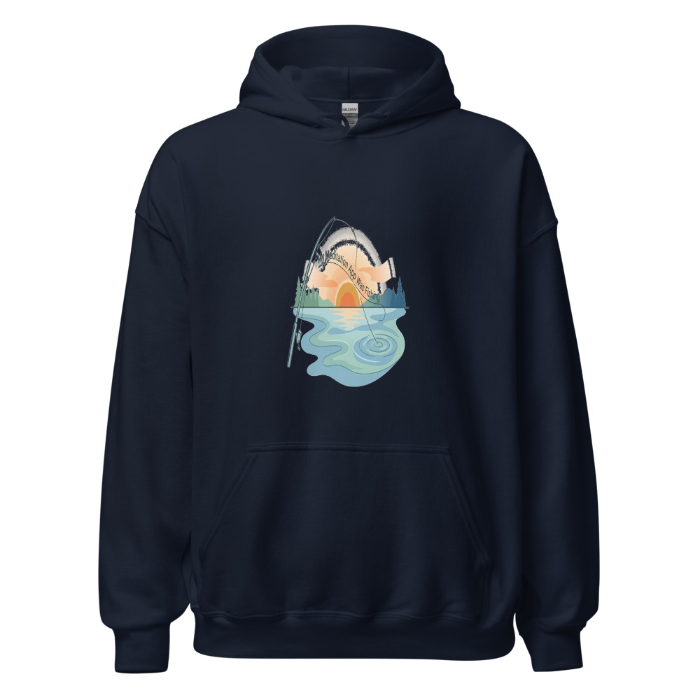 My Meditation App Was Fishing - hoodie