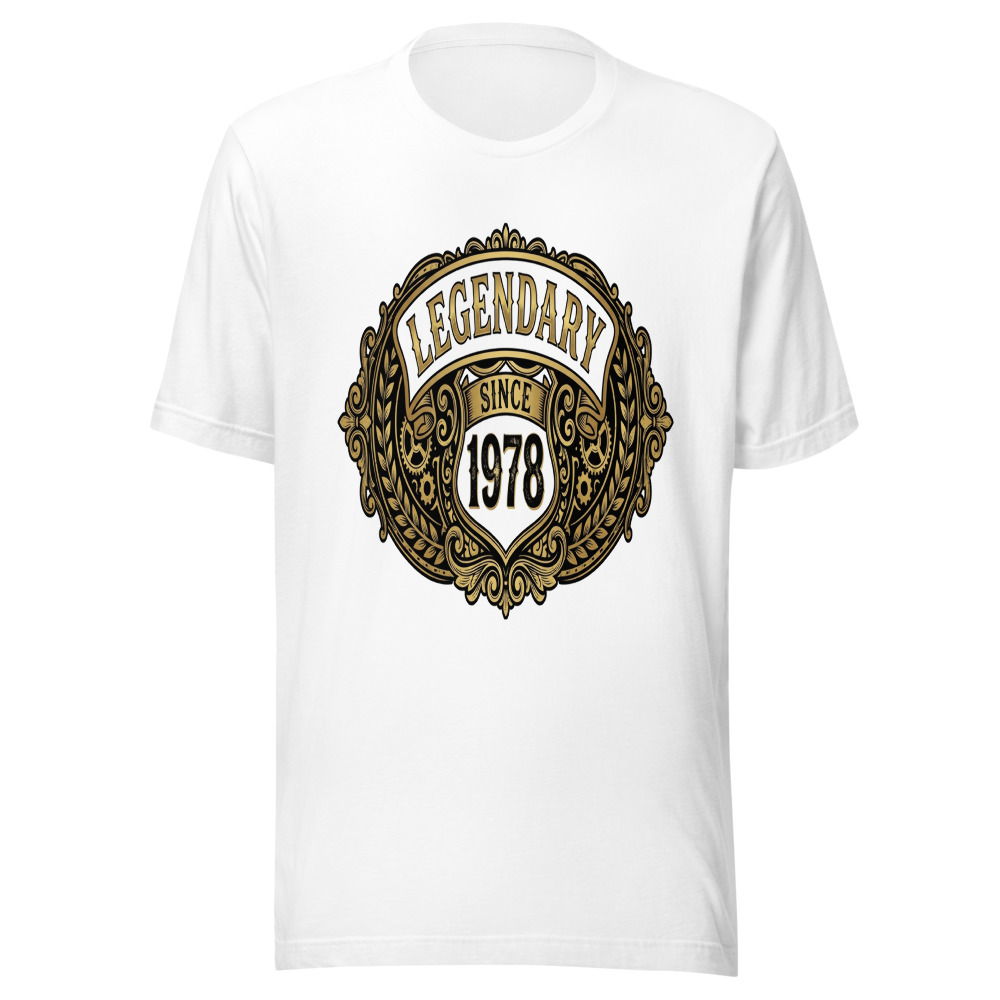 Legendary Since [Birth Year] - tshirt