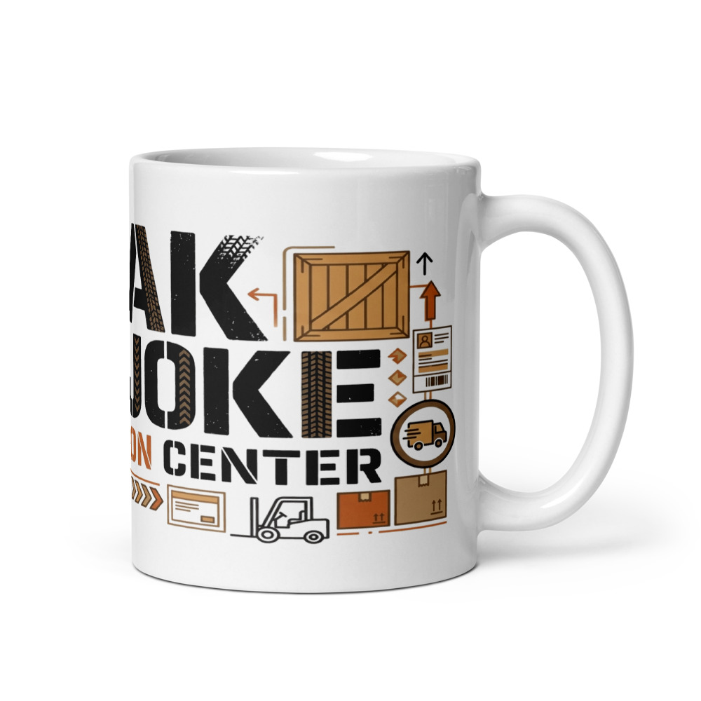 Peak Dad Joke Distribution Center - mug