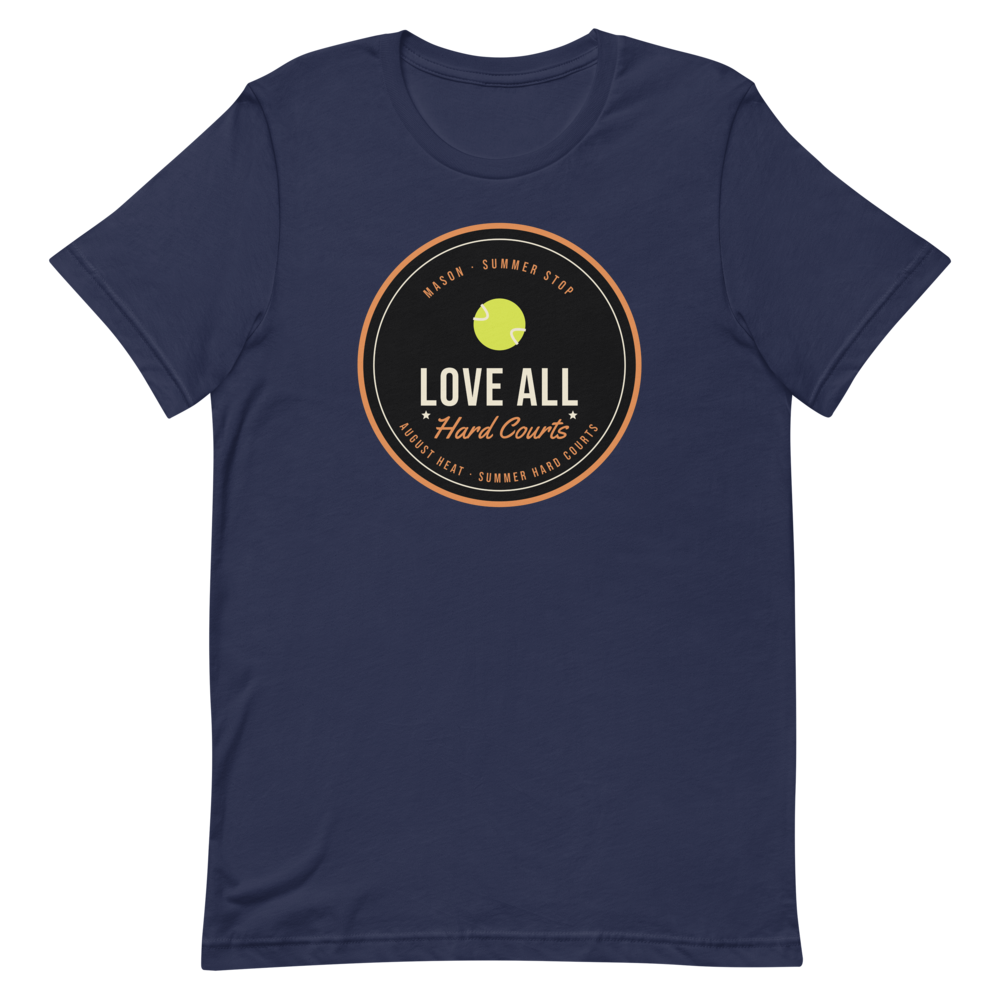 Mason August Hard Courts Tennis — Navy T-Shirt