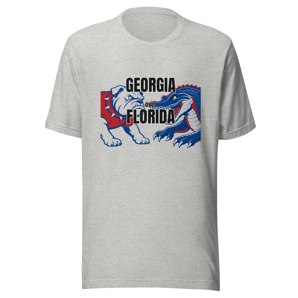 Georgia Over Florida tee — Georgia: Above It All