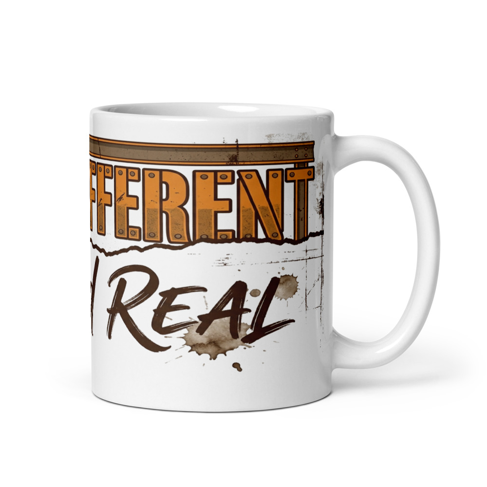 Built Different, Stayed Real - mug