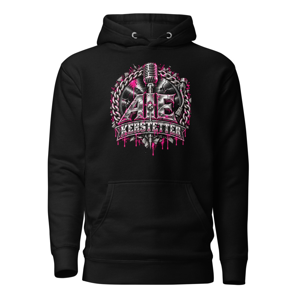 AIE × Kerstetter — Pink Chrome Hoodie