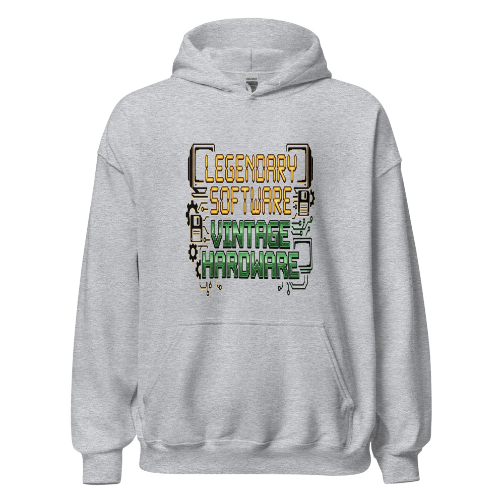 Legendary Software, Vintage Hardware - hoodie