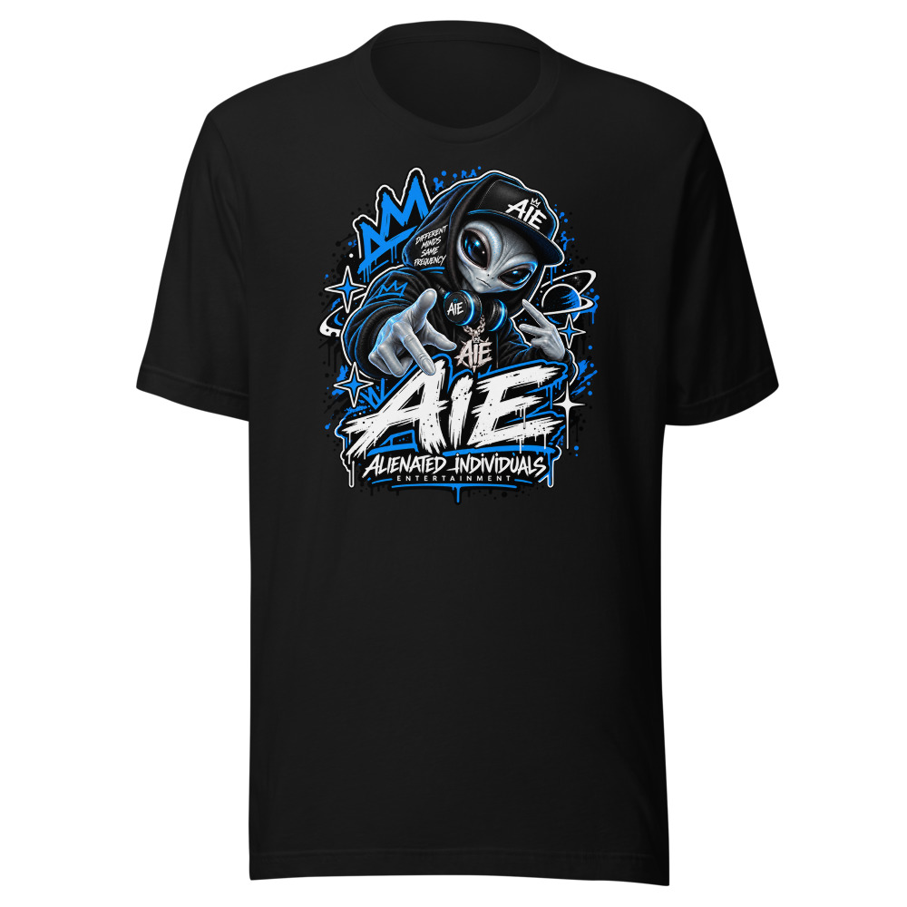 AIE — Alien Graffiti Tee