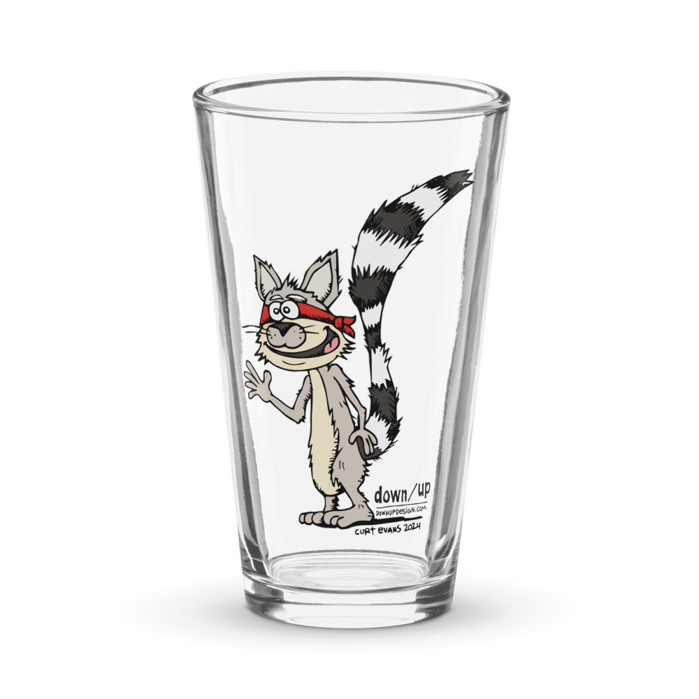 Ringtail Cat — Pint Glass