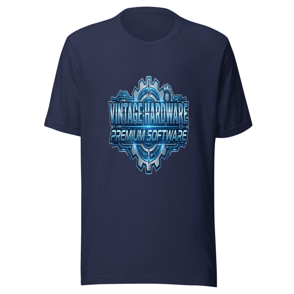 Vintage Hardware, Premium Software - tshirt