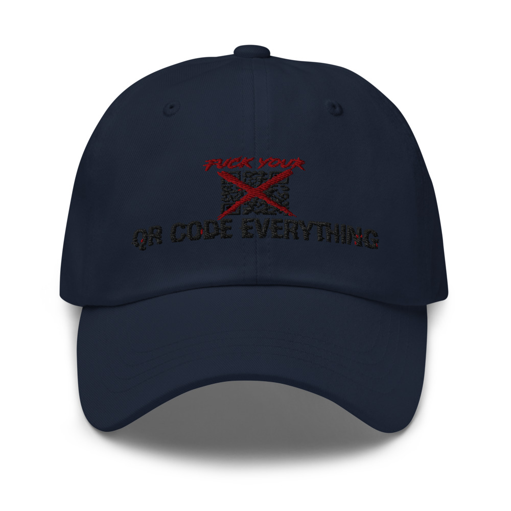 Fuck Your QR Code Everything - hat