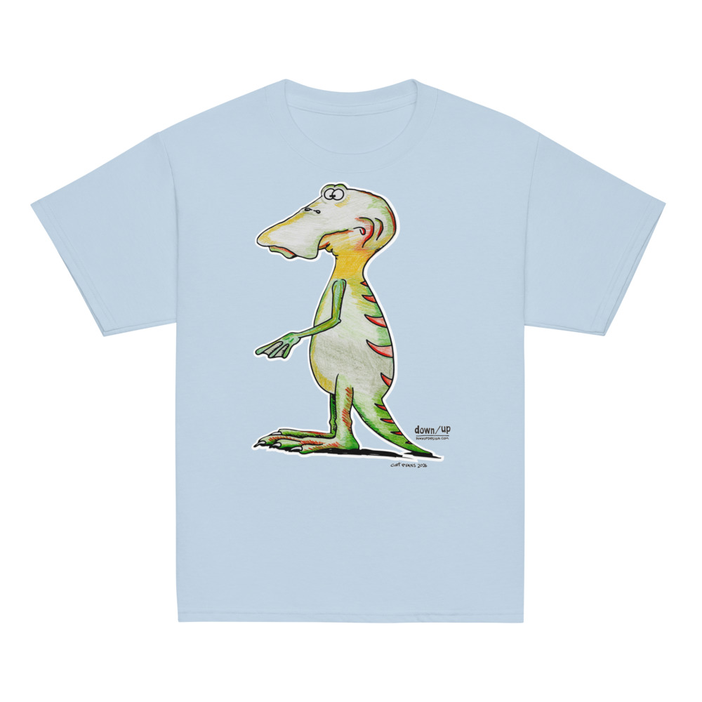 Dino Duckbill — Youth Classic T-shirt (Light Blue)
