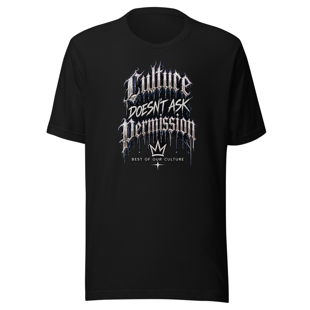 AIE × Best Of Our Culture — Culture Doesn't Ask Permission Tee