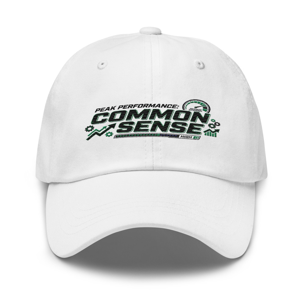 Peak Performance: Common Sense - hat