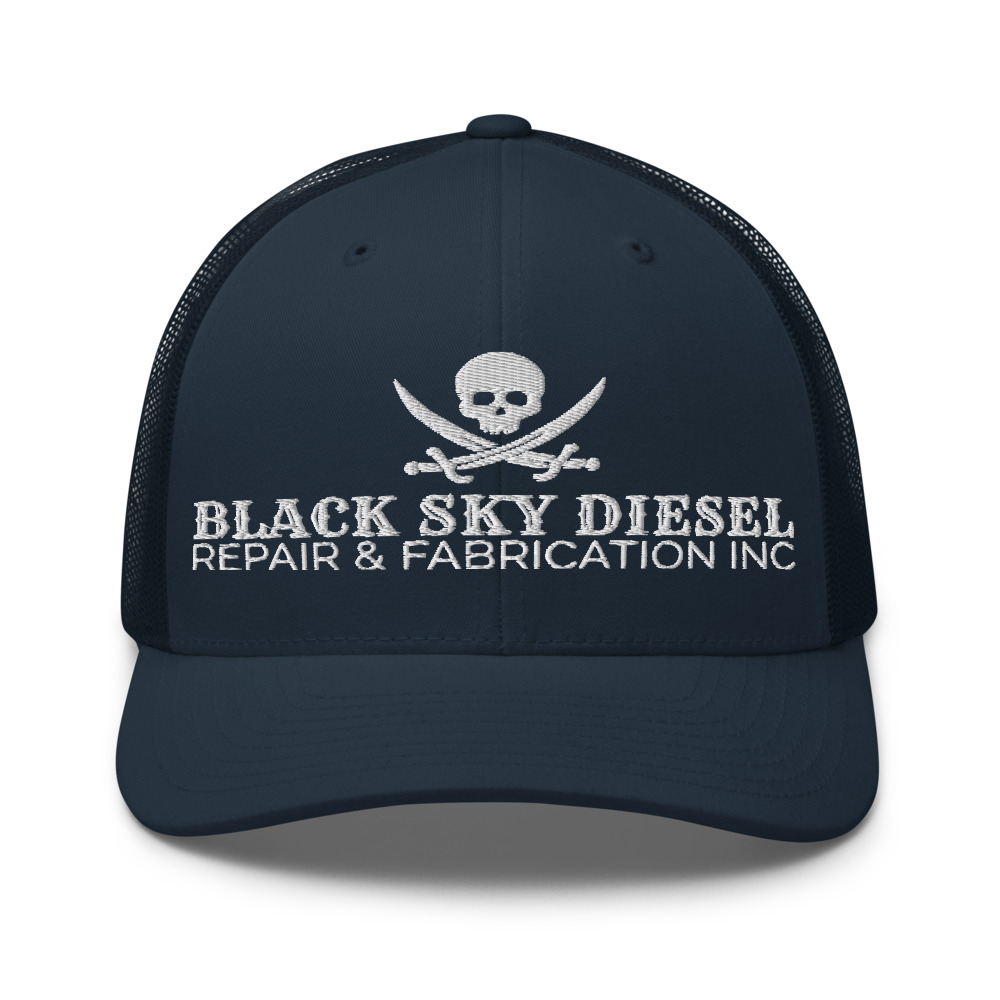 Trucker Cap Embroidered (White Thread)