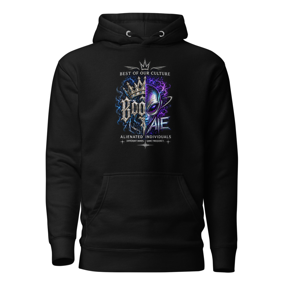 AIE × Best Of Our Culture — BOOC × AIE Alienated Culture Hoodie
