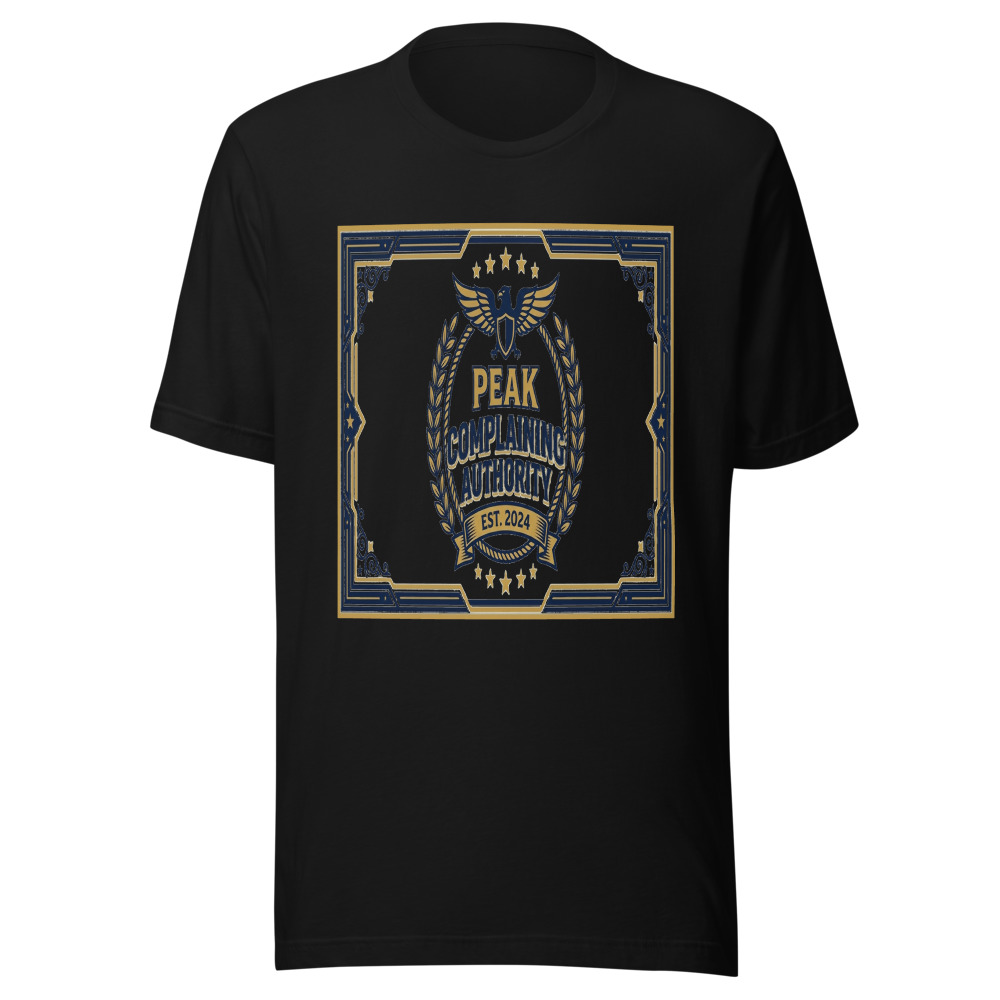 Peak Complaining Authority - tshirt