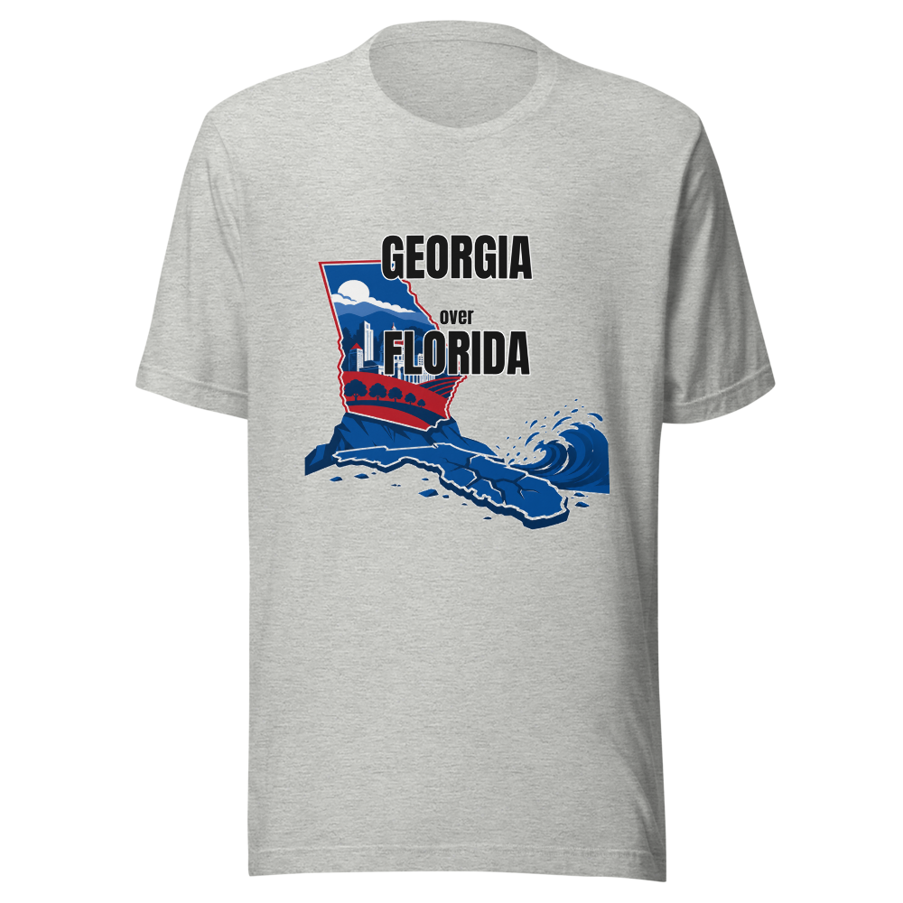 Georgia Over Florida tee — Georgia: Above It All