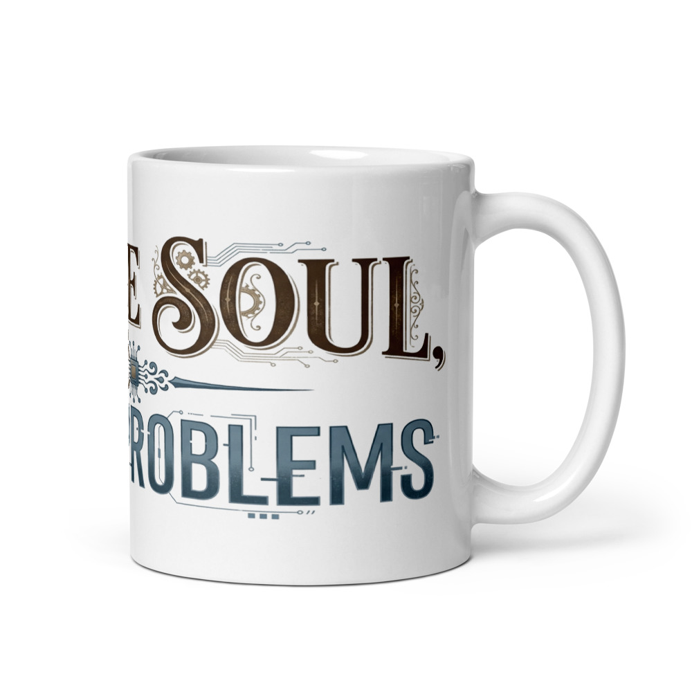 Vintage Soul, Modern Problems - mug