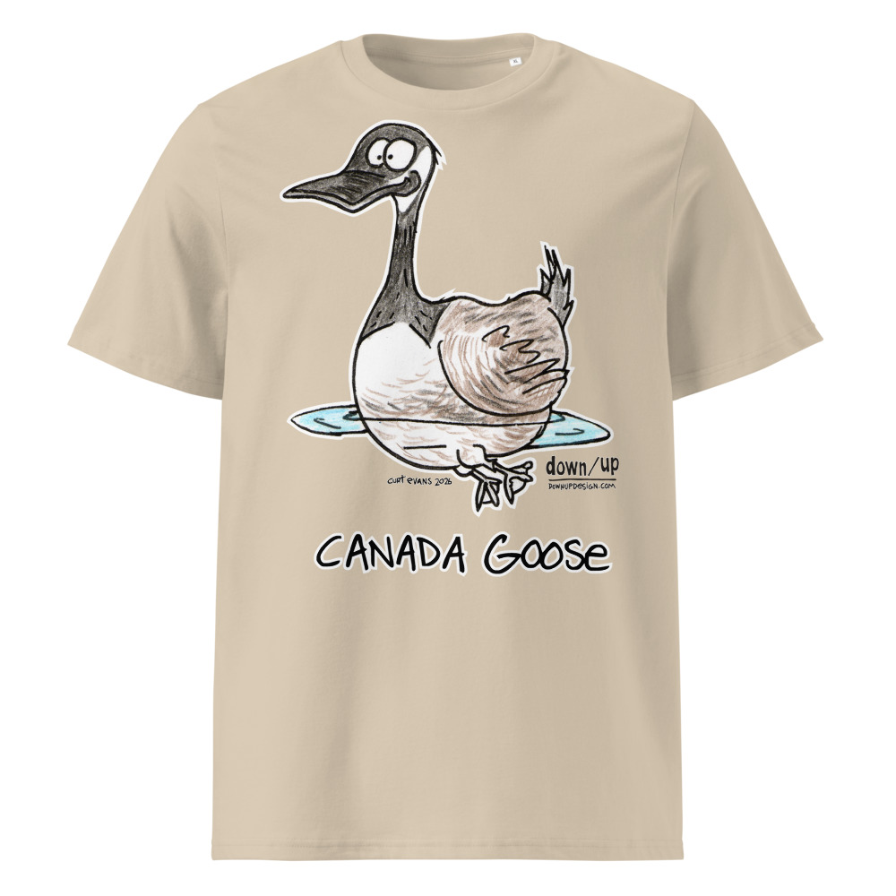 Canada Goose — Organic Unisex T-Shirt (Desert Dust)