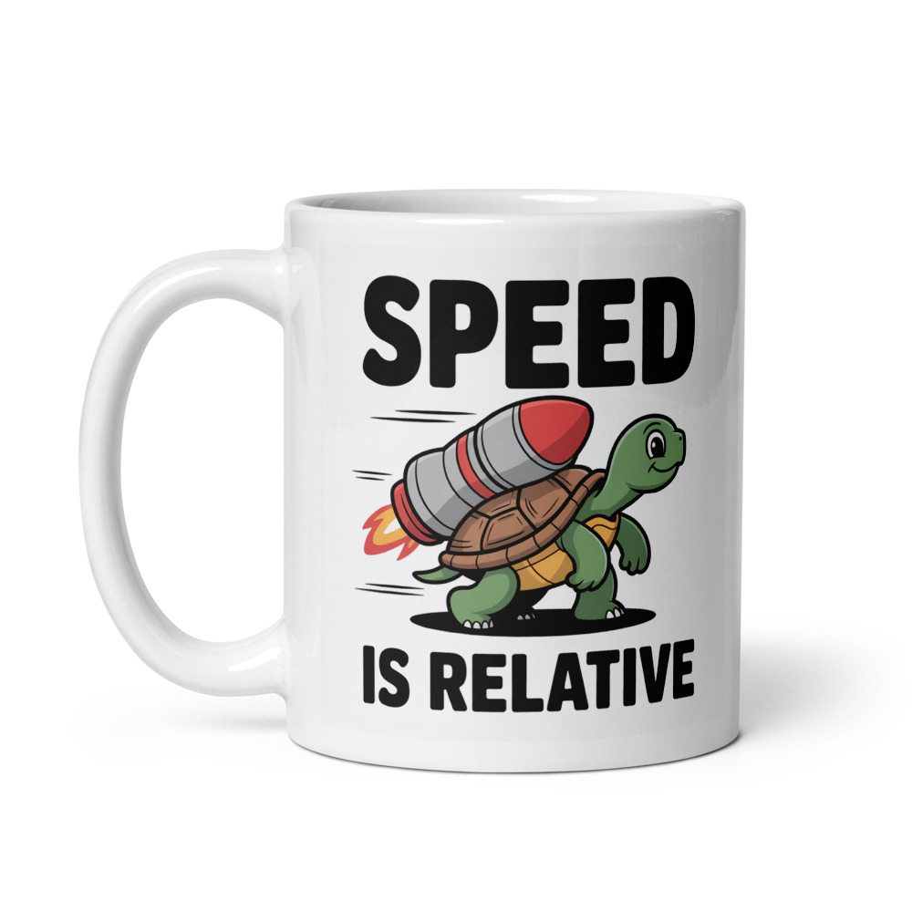 Rocket Turtle Mug