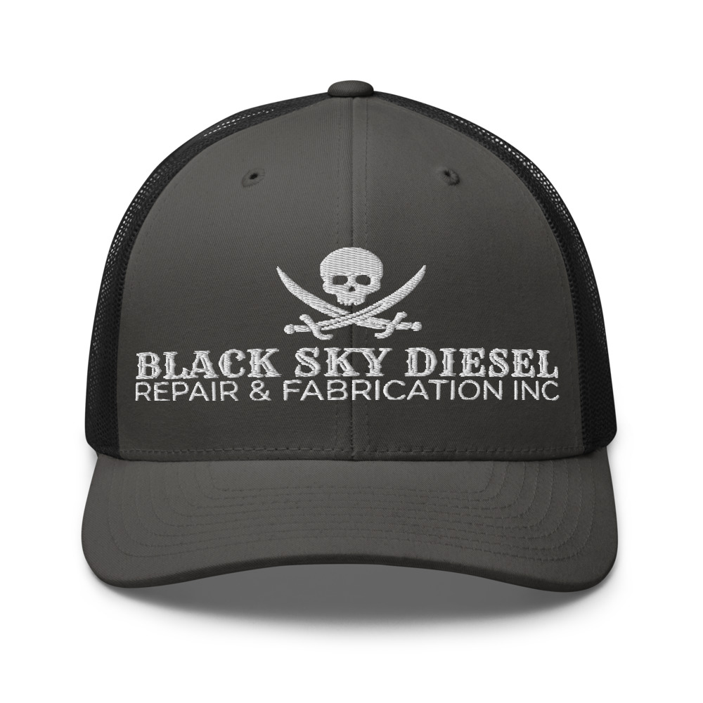 Trucker Cap Embroidered (White Thread)