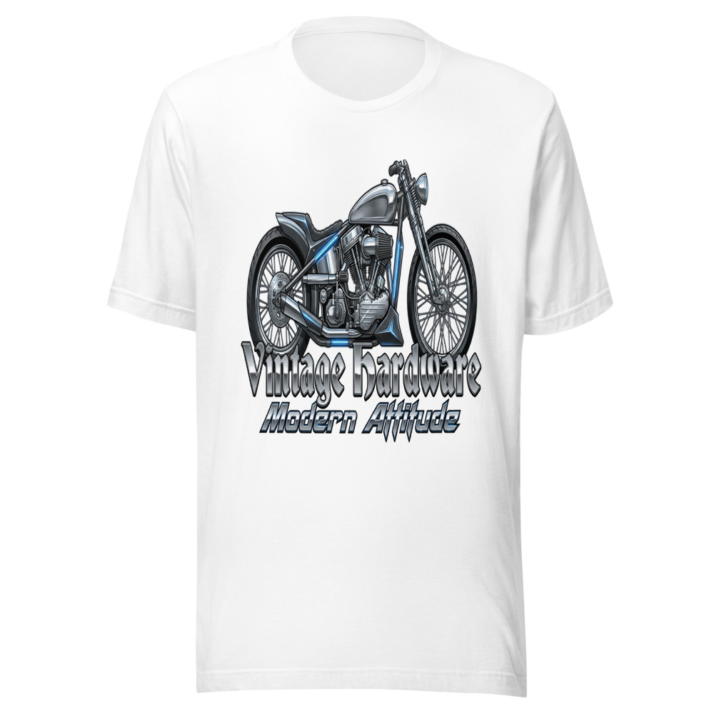 Vintage Hardware, Modern Attitude - tshirt