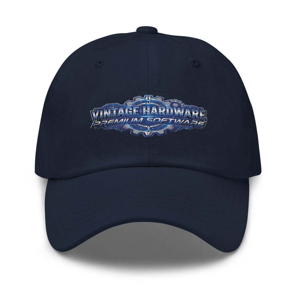 Vintage Hardware, Premium Software - hat