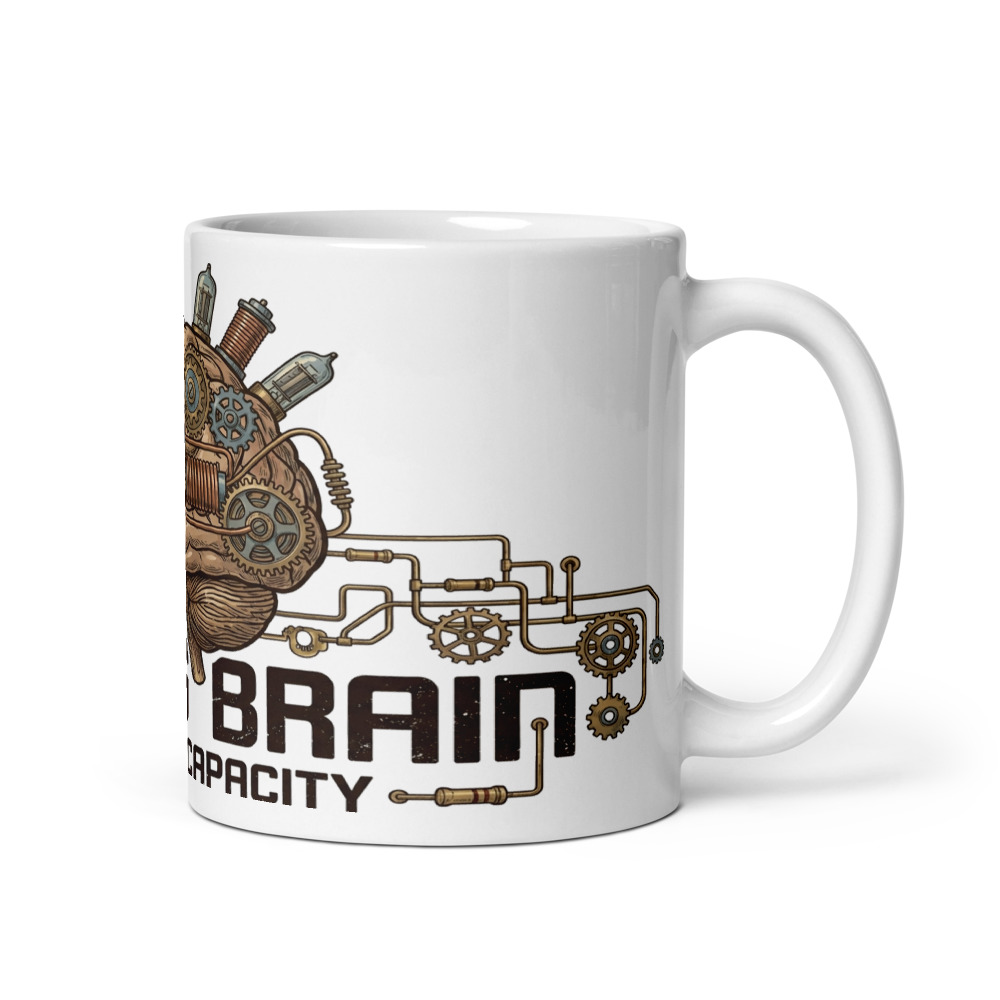 Analog Brain, Maximum Capacity - mug