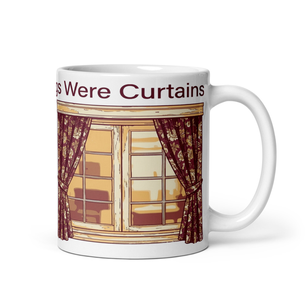 My Privacy Settings Were Curtains - mug