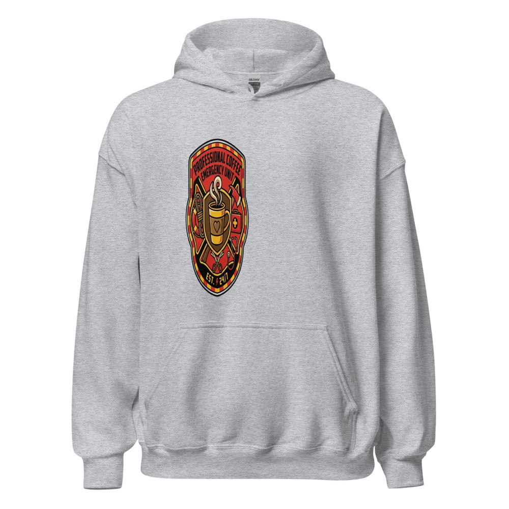 Professional Coffee Emergency Unit - hoodie