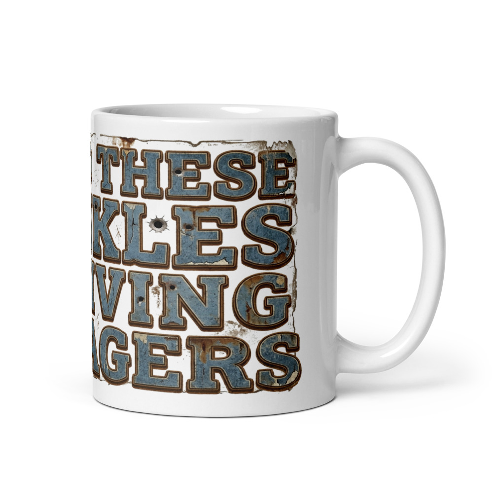 Earned These Wrinkles Surviving Teenagers - mug