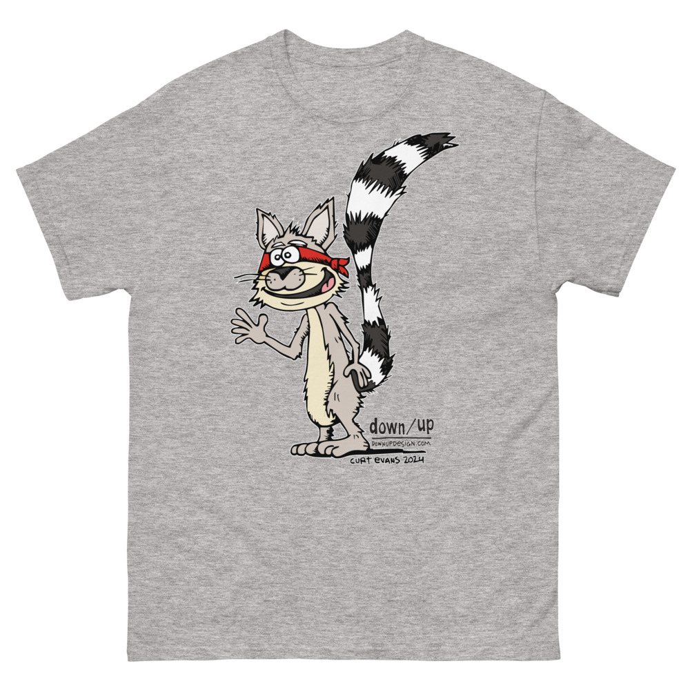 Ringtail Cat — Classic Style Unisex T-shirt (Sport Grey)
