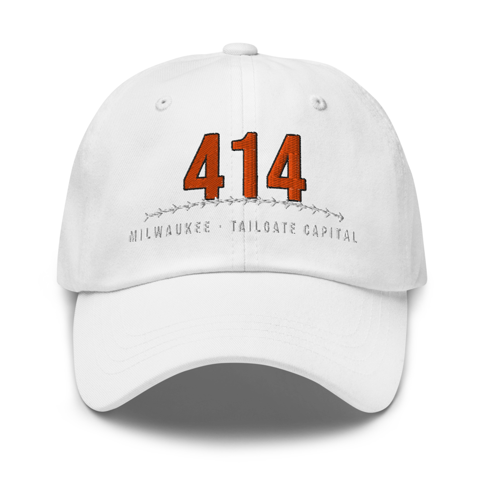 Milwaukee 414 Tailgate Baseball — White Hat