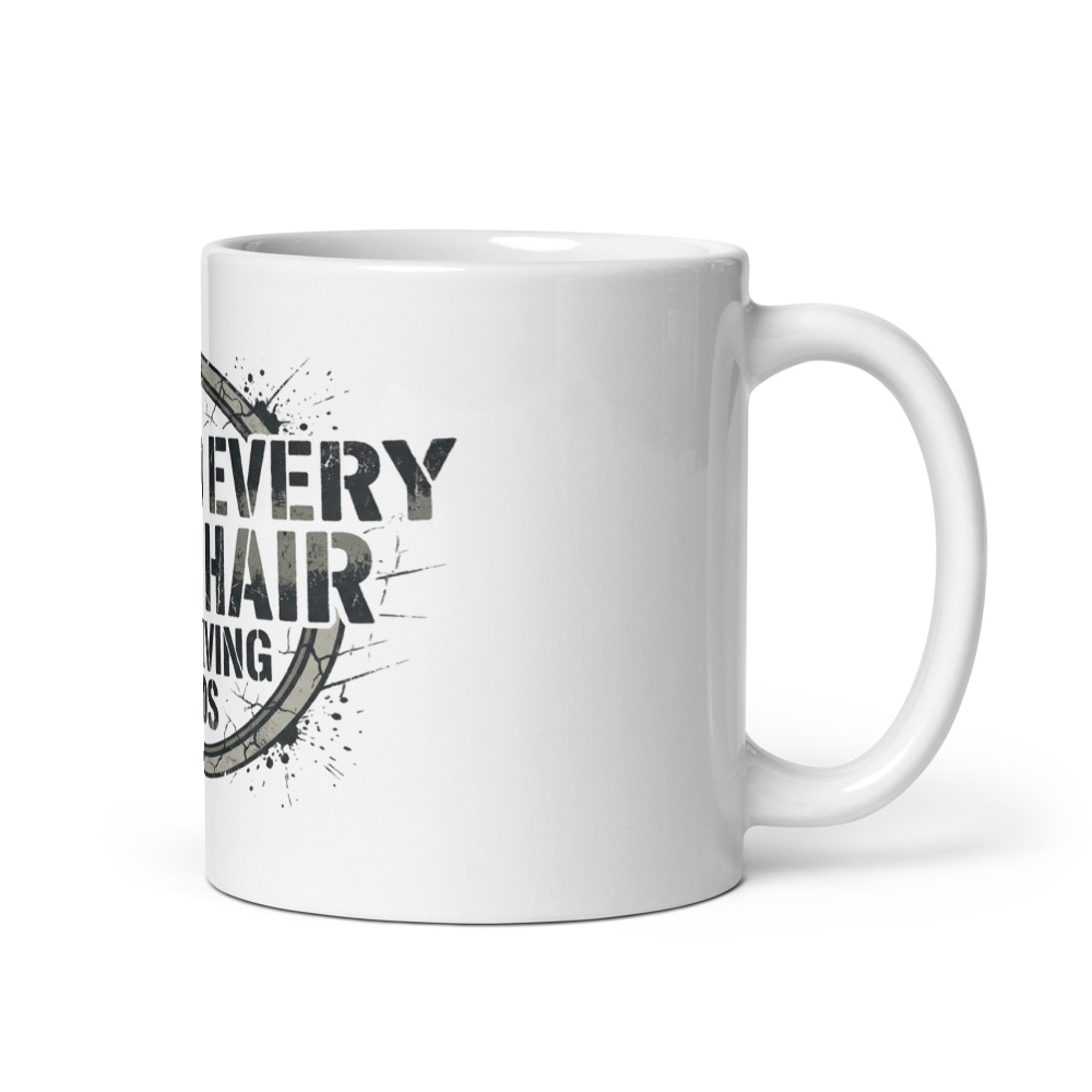 Earned Every Gray Hair Surviving Kids - mug